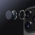 2x Szkło na aparat ERBORD OPTIK Pro do iPhone 17 Pro / 17 Pro Max, czarne
