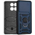 Etui pancerne do Motorola Edge 60 / 60 Fusion, CamShield Slide, niebieskie