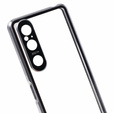 Etui do Sony Xperia 1 V, Magnetic Dual Glass, srebrne
