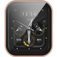 2w1 Etui z wbudowanym szkłem hartowanym do Realme Watch 2 Pro - Różowy