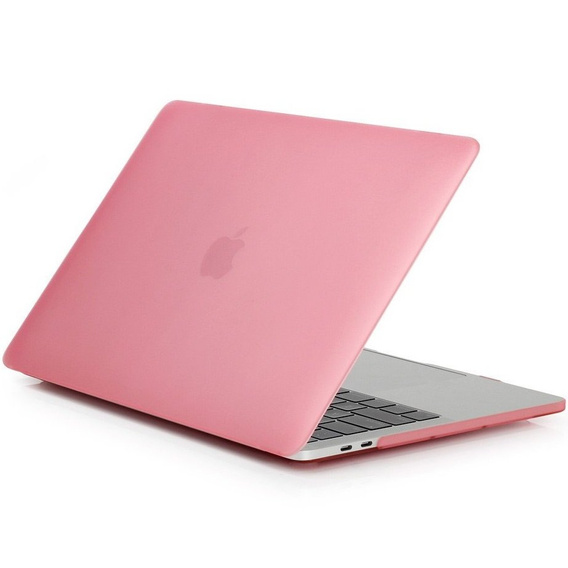 Etui do Macbook Pro 13 A1706 A1708 A1989 A2159 A2251 A2289 A2338, Hard Case Obudowa, Ciemny różowy