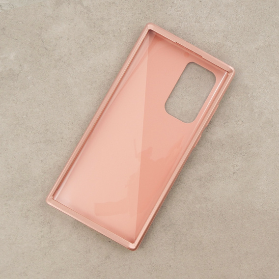 Etui do Samsung Galaxy S22 Ultra, Suritch Full Body, różowe rose gold