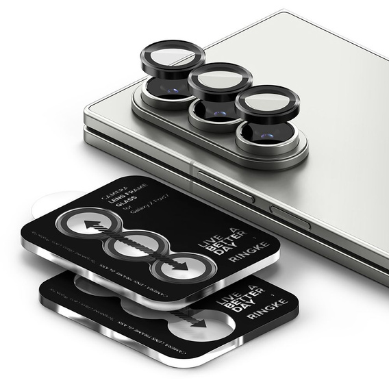 Osłona aparatu Ringke Camera Frame Protector do Samsung Galaxy Z Fold 7 5G - czarna