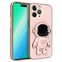 Etui do iPhone 14 Pro Max, Astronaut, różowe rose gold