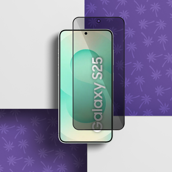 Szkło Hartowane Prywatyzujące Shy Palm do Samsung Galaxy S25