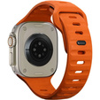 Pasek Silikonowy do Apple Watch 1/2/3/4/5/6/7/8/9/10/SE/Ultra/Ultra 2 42/44/45/46/49mm, Pomarańczowy