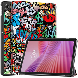 Etui do Lenovo Tab 10.1" TB311FU, Smartcase, graffiti