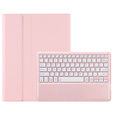 Etui z klawiaturą Bluetooth do Lenovo Idea Tab Pro / Tab P12 – różowe