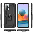 Etui pancerne do Xiaomi Redmi Note 10 Pro, Nox Case Ring, czarne