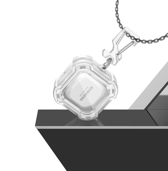 Etui Dexnor na Słuchawki Samsung Galaxy Buds 2 / 2 Pro / Pro / Live, Przezroczyste