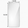 2x Szkło Hartowane do Oppo A5 5G / A5m, ERBORD 9H Hard Glass, szybka