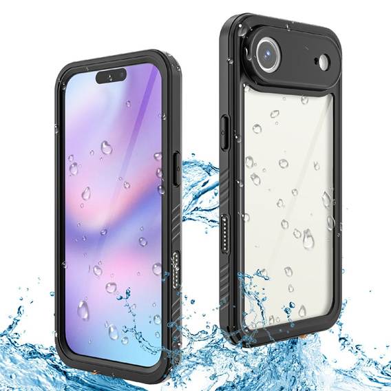 Etui Wodoodporne IP68 do iPhone Air, Redpepper, czarne