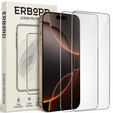 2x Szkło Hartowane do iPhone 17 Pro / 17 / 16 Pro, ERBORD 9H Hard Glass, szybka