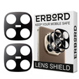 2x Szkło hartowane na aparat ERBORD do Xiaomi Redmi Note 15 Pro Plus 5G / Poco M8 Pro 5G, Czarne