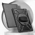 Etui do Microsoft Surface Pro 9, X Shape, Czarne