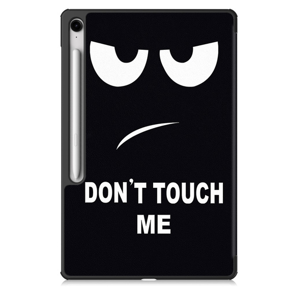 Etui z nadrukiem do Samsung Galaxy Tab S10 FE+ Plus – styl i ochrona w jednym - don't touch me