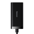 Baseus ładowarka sieciowa GaN3 Pro 100 W, 2× USB-C + 2× USB - czarna