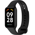 Pasek Silikonowy do Xiaomi Redmi Smart Band 2 / Xiaomi Smart Mi Band 8 Active, Czarny