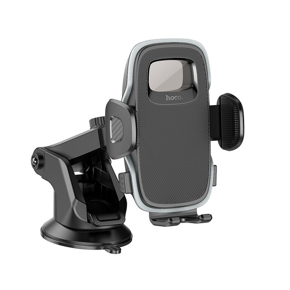 Uchwyt na telefon Hoco H15 do samochodu do szyby / deski - czarny