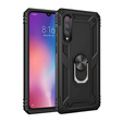 Etui pancerne do Samsung Galaxy A50 / A30s, Nox Case Ring, czarne