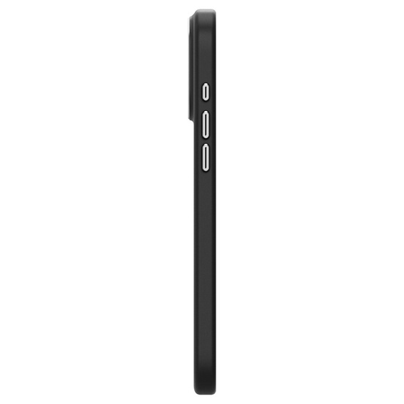 Etui Spigen do iPhone 16 Pro, Enzo Aramid MagSafe, carbon czarne / srebrne + Szkło Hartowane 9H