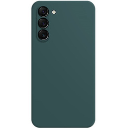 Etui do Samsung Galaxy S24, Silicone Lite, ciemnozielone