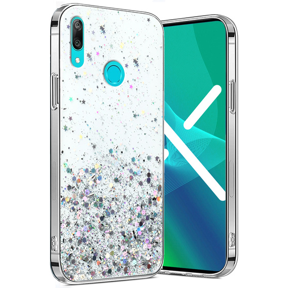 Etui do Huawei Y6 2019 / Honor 8A, Glittery, przezroczyste