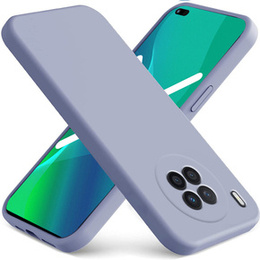 Etui do Huawei Nova 8i, Silicone Lite, lawendowe