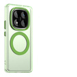 Etui do Xiaomi Redmi Note 14 Pro 5G / Poco X7 5G, Fusion Hybrid, do MagSafe, zielone