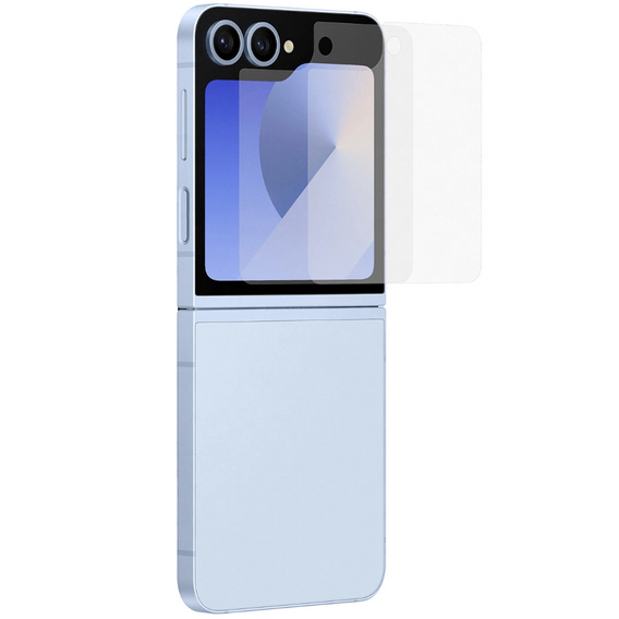 Folia Samsung na przedni ekran do Samsung Galaxy Z Flip7 FE / Z Flip6, Anti-Reflecting, przezroczysta (2 sztuki)