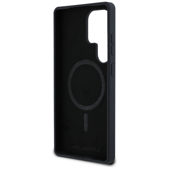 Etui Karl Lagerfeld do Samsung Galaxy S25 Ultra, Etui Karl Lagerfeld Graffiti Ikonik, Czarne