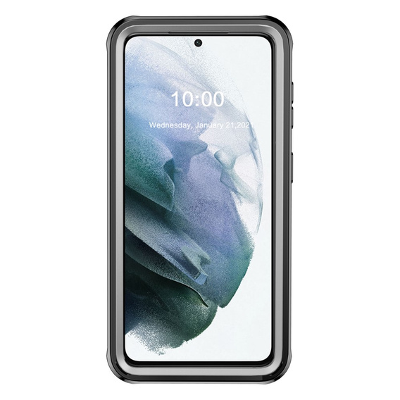 Etui do Samsung Galaxy S21, Full Body, Czarne