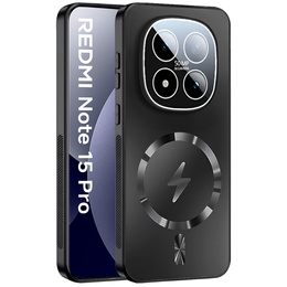 Etui ochronne do Xiaomi Redmi Note 15 Pro 5G, do MagSafe, czarne