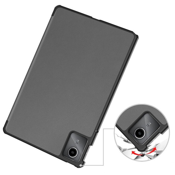 Etui do Lenovo Tab M11, Smartcase, szare
