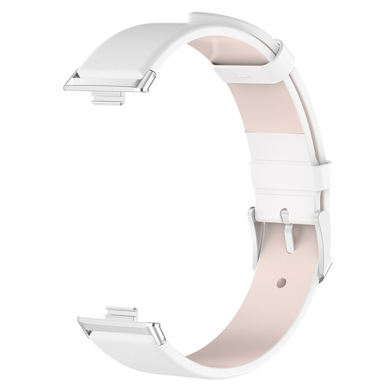 Pasek Skórzany do Huawei Watch Fit 4 / 4 Pro / 3, Biały