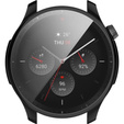 2w1 Etui z osłoną na ekran do Amazfit GTR 4 46mm, Czarne