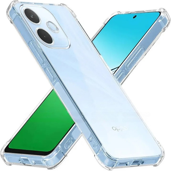 Etui do Oppo A5 Pro 5G, Dropproof, przezroczyste