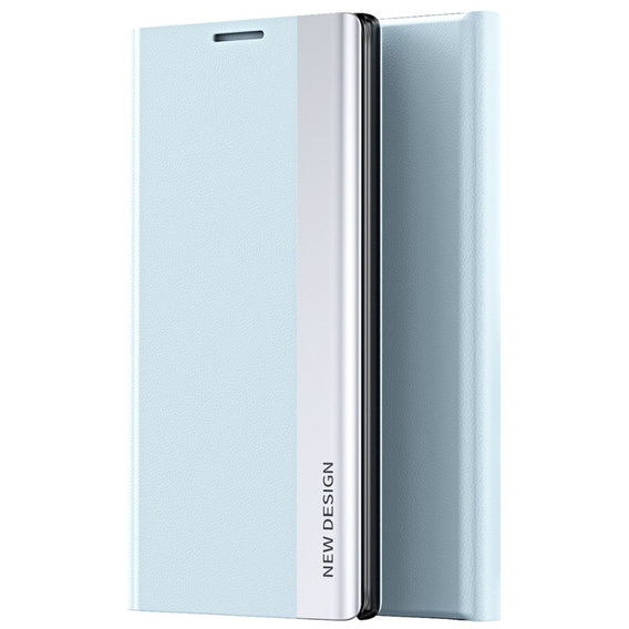 Etui z klapką do Samsung Galaxy S24 FE, Side Magnetic, niebieskie