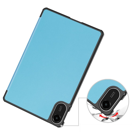 Etui z klapką do Xiaomi Redmi Pad 2 – z funkcją podstawki, niebieskie