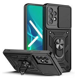 Etui pancerne do Samsung Galaxy A52 / A52s, CamShield Slide, czarne