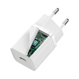 Baseus ładowarka sieciowa Super Si PD 30 W, 1× USB-C, biała