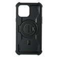 Etui pancerne do iPhone 13 Pro Max, Dexnor Full Body MagSafe,  czarne
