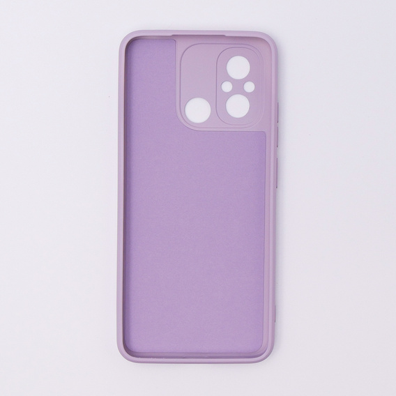 Etui do Xiaomi Redmi 12C, Silicone Lite, fioletowe