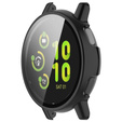 2w1 Etui + Szkło Hartowane do Garmin Vivoactive 5, Czarne