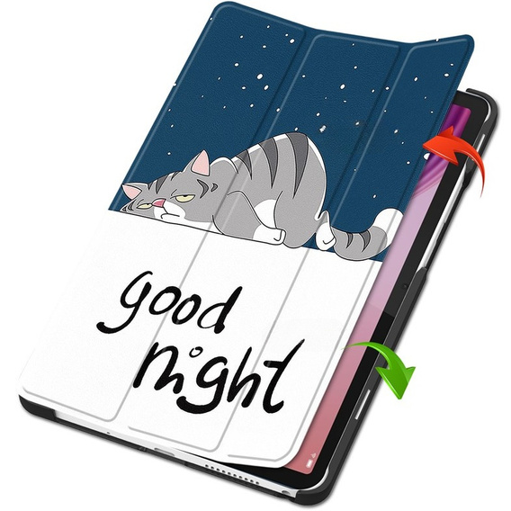 Etui do Lenovo Tab One, Smartcase, Cat