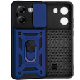 Etui pancerne do Xiaomi Poco X7 Pro 5G, CamShield Slide, niebieskie