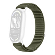 Pasek Nylonowy do Xiaomi Smart Band 10 / 9 / 8, Ciemnozielony