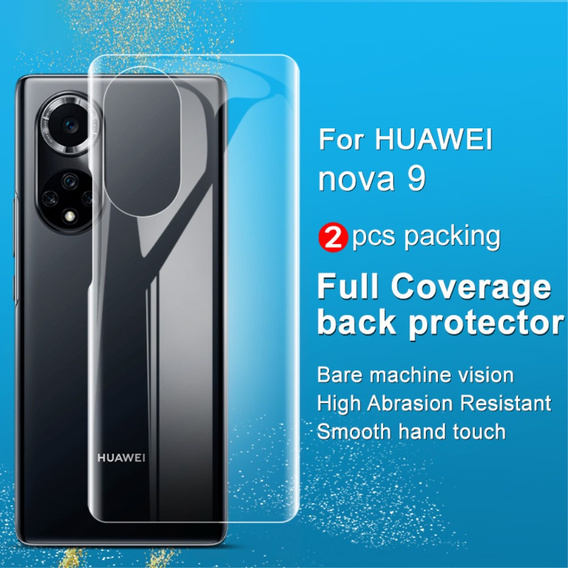 IMAK 2x Folia Hydrogel na Tył do Huawei nova 9 / Honor 50