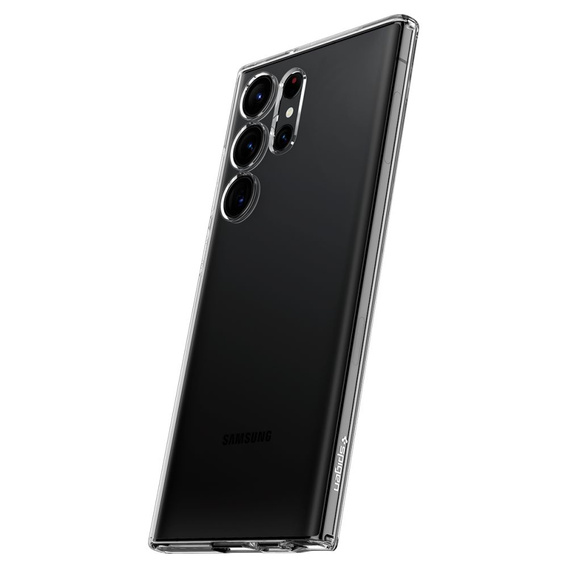 Etui Spigen do Galaxy S23 Ultra, Liquid Crystal, przezroczyste