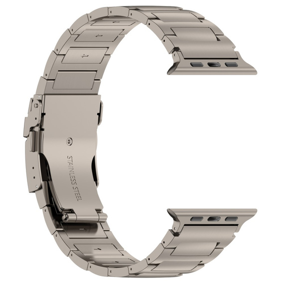 Bransoleta do Apple Watch 1/2/3/4/5/6/7/8/9/10/11/SE Ultra 1/2/3 42/44/45/46/49mm, Tytanowa